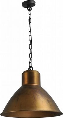 Pendelleuchte E27 in Schwarz Ø45cm Vintage Hängelampe Decke Lampe Hängeleuchte