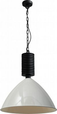 Pendelleuchte E27 Schwarz Ø53cm Decke Vintage Hängeleuchte Lampe Loftlampe innen