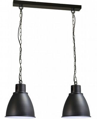 Pendelleuchte in Schwarz Lampe Vintage Hängeleuchte Decke Küchenlampe Hängelampe