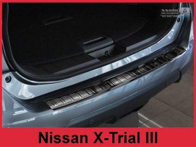 Ladekantenschutz | Edelstahl passend für Nissan -Trail III 2014-2017