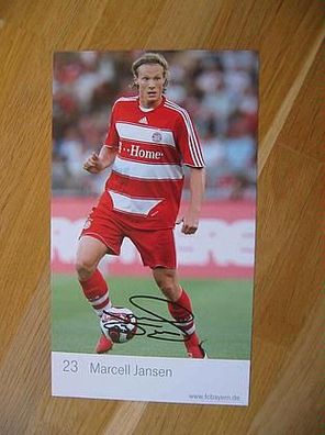 FC Bayern München Saison 07/08 Marcell Jansen - Autogramm!!!