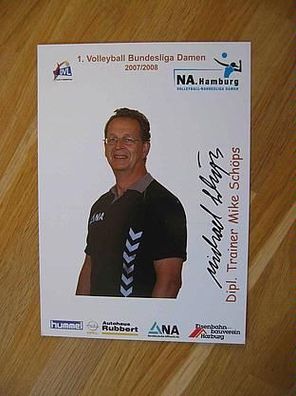 Volleyball-Bundesliga NA. Hamburg - Trainer Mike Schöps