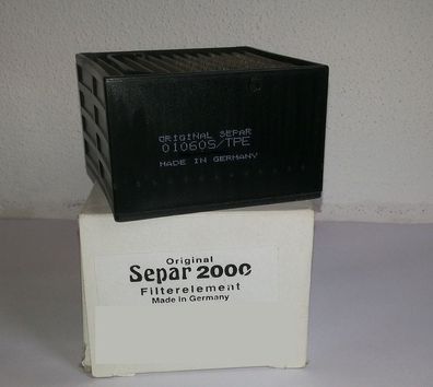 Filter 01060S Kraftstofffilter-Einsatz SEPAR SWK2000/10 01060 60µm