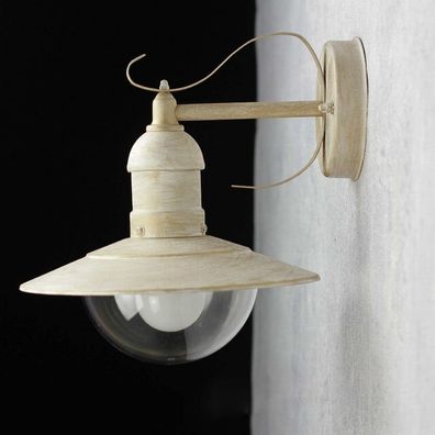 heller 12W LED Alu Wand Wandlampe Leuchte Glas außen NEU Wandleuchte weiß inkl