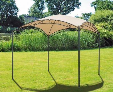 Pavillon Stahl Gartenzelt Partyzelt Garten Zelt Überdachung Sonnenschutz