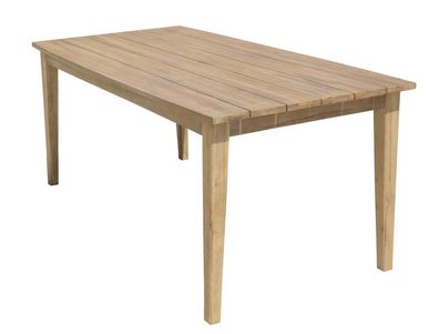 Garten Tisch 180x90 cm Akazie Holz Esstisch Terrasse Möbel Gartentisch