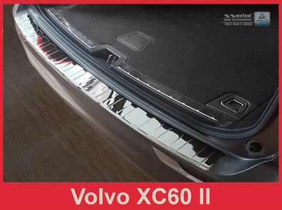 Ladekantenschutz | Edelstahl passend für Volvo XC60 II / R-Design 2017-2021, FL2021->