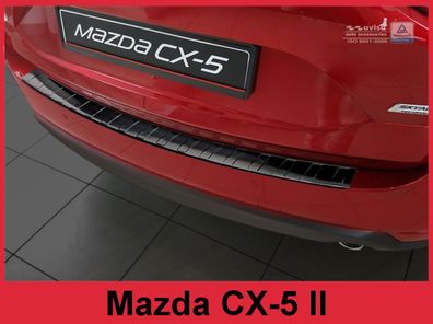 Ladekantenschutz | Edelstahl passend für Mazda CX-5 II 2017-2021, FL2021->