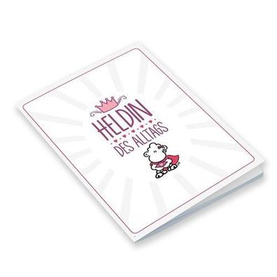 Sheepworld Notebook Notizbuch 03 "Heldin des Alltags" Neuware