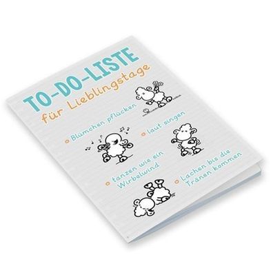 Sheepworld Notebook Notizbuch 06 "To-Do-Liste! Laut Singen" Neuware