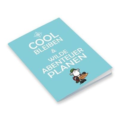 Sheepworld Notebook Notizbuch 02 "Cool bleiben" Neuware