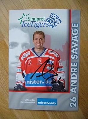 Eishockey Nürnberg Ice Tigers 2007/08 Andre Savage