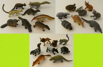 Waldtiere Wildtiere Zootiere 8er Spieltiere Spielzeug Tiere Tier Figur Figuren