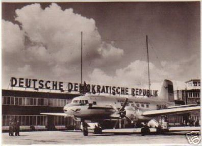 00143 Ak Berlin Schönefeld Zentralflughafen 1957