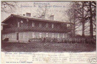 14731 Ak Gruß aus Eberswalde Hubertusstock 1899