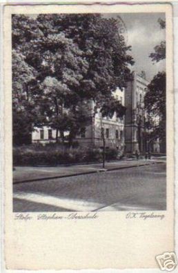 15116 Ak Stolp in Pom. Stephan Oberschule 1944