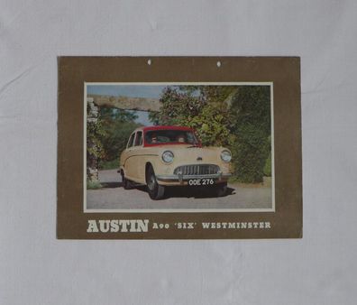 Austin A90 Six Westminster 1953 , Oldtimer Prospekt