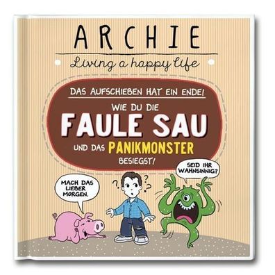 Sheepworld Buch Archie 03 "Wie Du die Faule Sau" Neuware