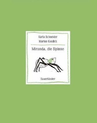 Miranda die Spinne von Karla Schneider NEU