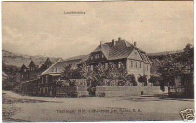 14723 Ak Löbschütz bei Kahla Thüringer Hof um 1910