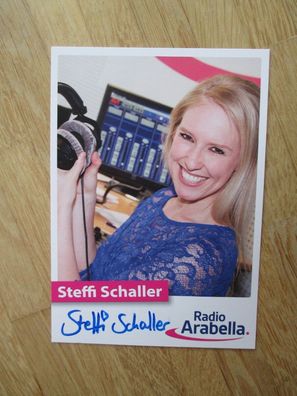 Radio Arabella Moderatorin Playboy Model Steffi Schaller - handsigniertes Autogramm!!