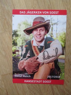 Das Jägerken von Soest 2017/2018 Daniel Mosch - handsigniertes Autogramm!!!