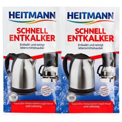 Heitmann Schnell-Entkalker 2 x 15g