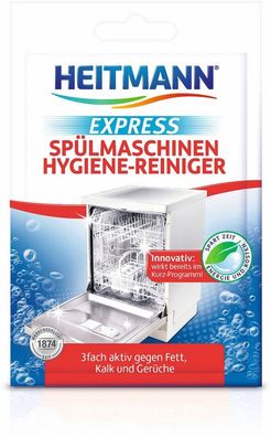 Heitmann Express Spülmaschinen-Reiniger 30 g, 1er Pack (1 x 30 g)