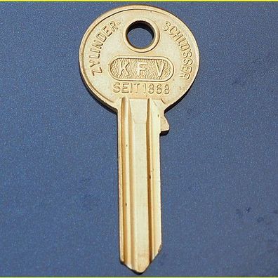 KFV Schlüssel - Rohling für ältere Profilzylinder - ca. 70 Jahre alt !