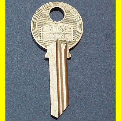 Zeiss Ikon Schlüsselrohling für Profilzylinder Profil N2, N22, N24 - ca. 70 Jahre alt