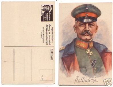 03712 Reklame Ak General von Falkenhausen um 1915