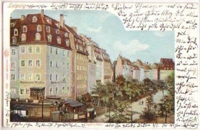 17820 Ak Leipzig Töpferplatz 1902