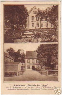 17794 Mehrbild Ak Niederfrohna Restaurant um 1920
