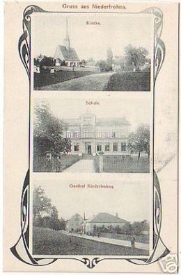 15555 Mehrbild Ak Gruss aus Niederfrohna um 1910