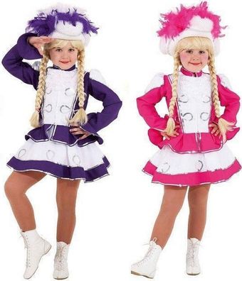 Funken Kostüm Garde Tanz Mariechen Uniform Kinder Funkenkostüm 104-128