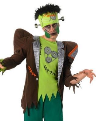 Rubies Adult Zombie Frankenstein Mens kostüm Halloween Karneval Horror S-XL