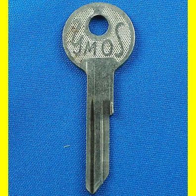 Ymos Schlüssel - Rohling K für verschiedene Opel / Vauxhall - ca. 70 Jahre alt