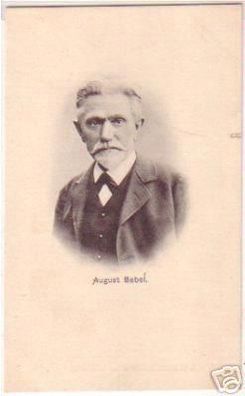 16804 Politik Ak August Bebel um 1900