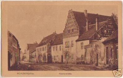 17750 Ak Mühlberg Elbe Klosterstrasse um 1930