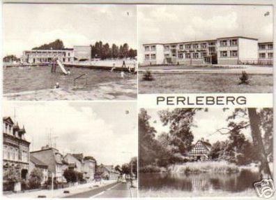 11838 Ak Perleberg Geschwister Scholl Oberschule usw.