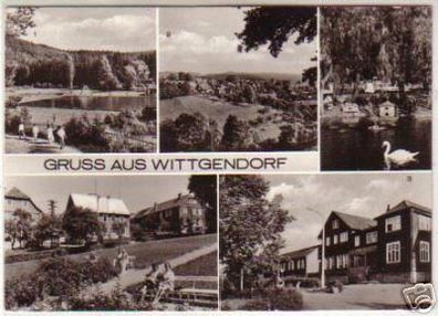 11724 Mehrbild Ak Gruss aus Wittgensdorf 1978