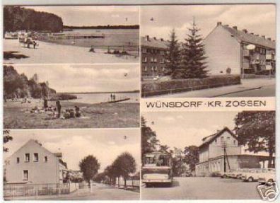 11730 Mehrbild Ak Wünsdorf Kreis Zossen 1979