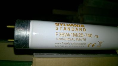 36w in Sonder-Länge ! SyLvania Standard F36w/1M/25-740 -T8 Universal WHITE CE