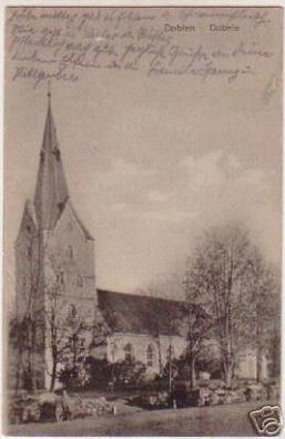 05534 Ak Doblen Dobele Lettland Kirche 1917