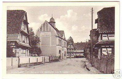 07334 Ak Hesselhurst Gasthaus zum Schwanen um 1940