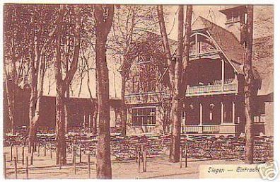 10373 Feldpost Ak Siegen Gasthaus Eintracht 1918