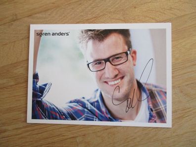 Sternekoch Sören Anders - handsigniertes Autogramm!!!