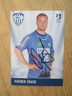Handball Bundesliga TBV Lemgo Patrick Zieker - handsigniertes Autogramm!!!