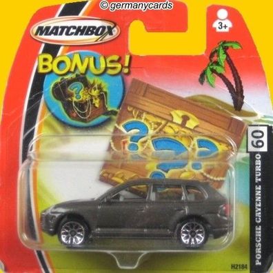 Spielzeugauto Matchbox 2005* Porsch Cayenne Turbo
