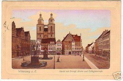 11207 Ak Wittenberg Elbe Collegienstrasse 1922